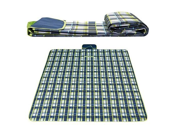품질  Polyester Waterproof Picnic Mat Backing For Beach Polyetser Peva Material 공장