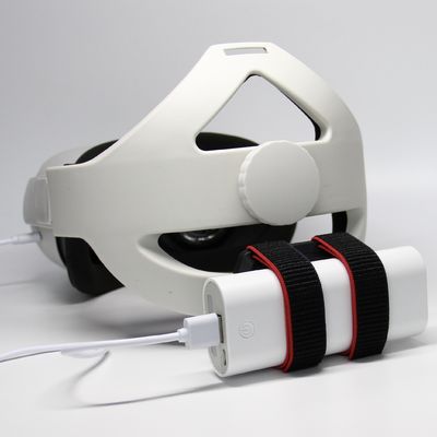 눈은 2 배터리 스트랩 조정할 수 있는 고정된 VR 헤드셋 스트랩을 추구합니다