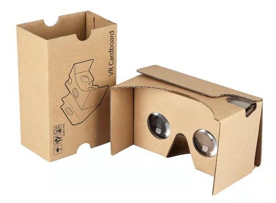 구글 판지 VR (가상현실) 2.0 비디오와 게임을 위한 공장도 가격 쉬운 설정 판지 헤드셋 3D 가상 현실 VR 안경