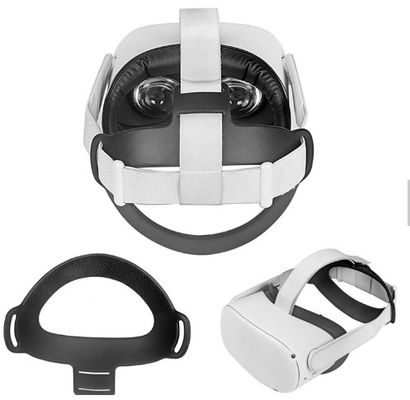 눈 탐색 2 VR 헤드셋 제거할 수 있는 전문적  머리 스트랩 패드 VR 글라스 부속물을 위한 2021 뉴 열 가소성 폴리우레탄 수지 헤드 밴드 쿠션
