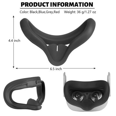 눈 탐색 2 실리콘 실리콘 커버와 아이 마스크 VR 부속물을 위한 도매 실리콘 커버 오래가는 이불 눈가리개