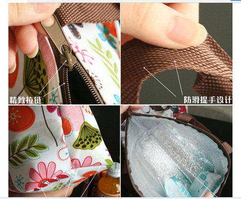 야외 적합성은 가지고 다닐 수 있는 격리된 푸드 배달 더 시원한 점심 가방을 도매합니다