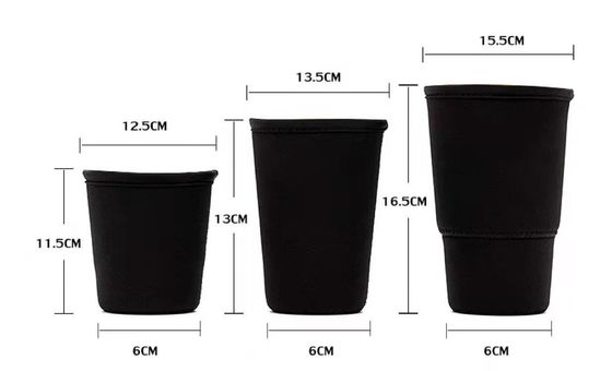 공장도 가격 재사용할 수 있는  열 방지 네오프렌 컵 슬리브  체조 선수 컵 병 거치대 RTS 단단한 컵 슬리브 병 덮개 홀더