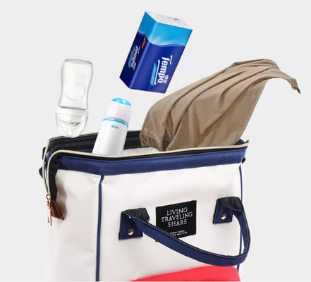 방수 옥스퍼드 마미 마름모 무늬 가방 편리한 여행 어머니 치료 마름모 무늬 가방