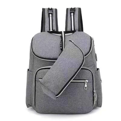 USB 충전기와 2 In1 젖먹이 아기 기저귀 배낭 마미 머미백