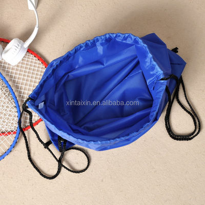 Eco 우호적 폴리에스테르 졸라매는 끈 스포츠는 선물 보석을 위한 작은 벨벳 같은 가방을 자루에 넣습니다