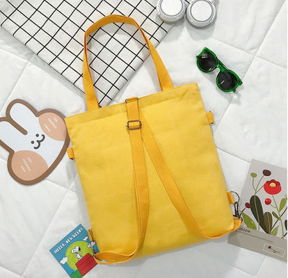 아이들을 위한 최신 유행 학원 가방을 쇼핑하는 기초적 Eco 캔버스 백 여성
