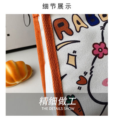 곰돌이 푸 무차별적 승인 쇼핑 가방 키키 티티 만화 어깨 캔버스 여자들