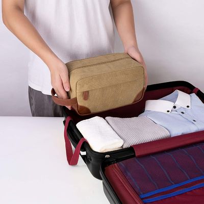 핸들과 남자와 여자들을 위한 고급 품질 톨리에트리 여행 가방