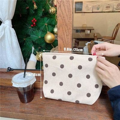 벨벳 같은 화장용 가방 메이크업 가방 대용량 내진성과 오래가는 화장용 팁 지퍼 메이크업 가방은 화장품을 여행합니다