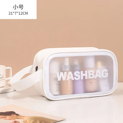 용량 물 막성 화장품 가방 손잡이가 있는 화장품 가방