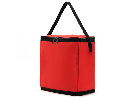 커스텀 로고는 점심 용기 빨간 성인 절연 냉각기 여성용 대형 손가방을 방수 처리합니다